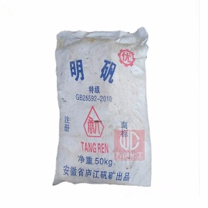 明礬，工業(yè)明礬，KAl(SO?)?·12H?O